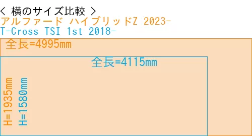 #アルファード ハイブリッドZ 2023- + T-Cross TSI 1st 2018-